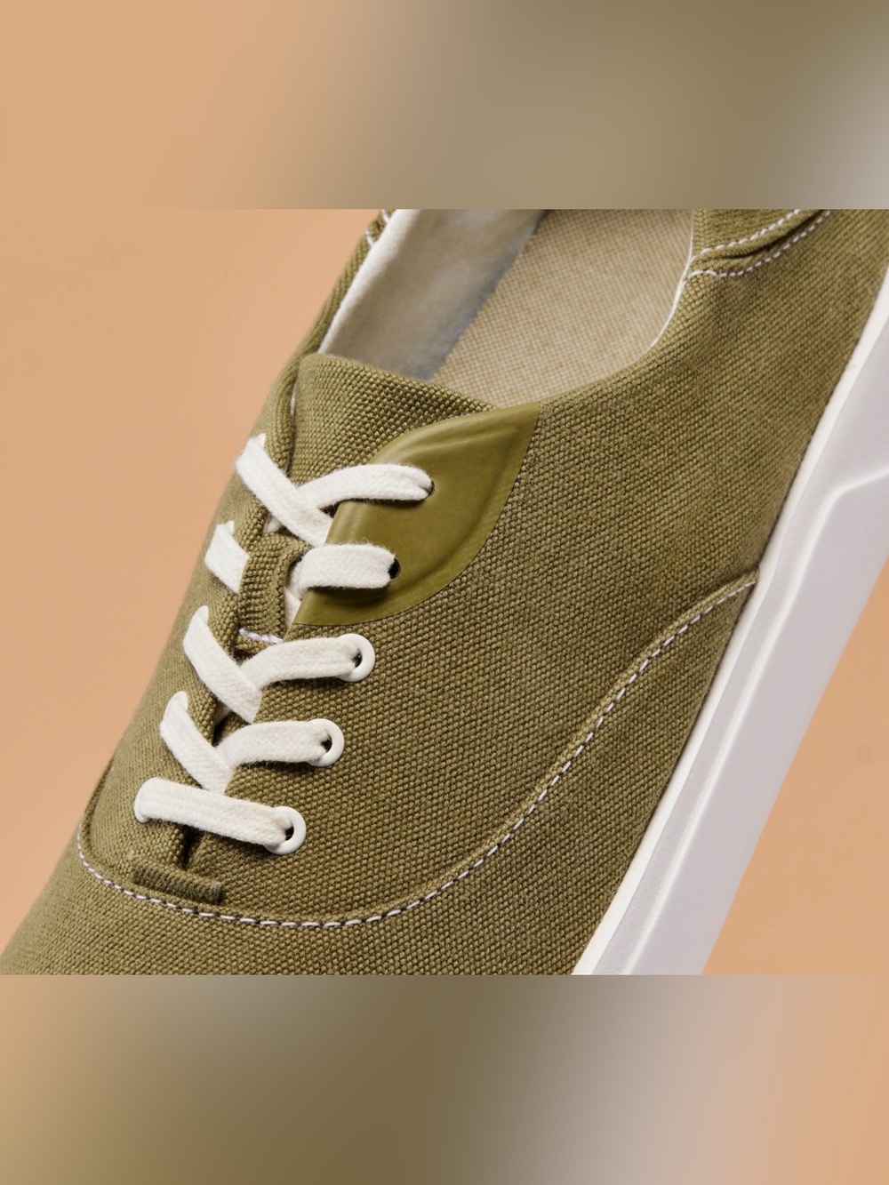 OluKai Tradewinds Everyday Lace-Up Sneakers Desert Moss Green, NWT Men’s Size 12 - Picture 5 of 13